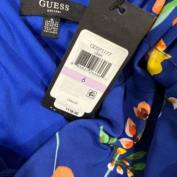 GUESS Women’s Long Sleeve Floral Dress - Picture 10 of 12